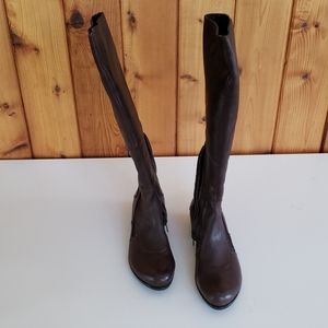 Apepazza leather riding boot